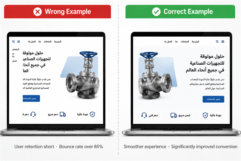 The Middle East: RTL Arabic Layout Creates UX Barriers