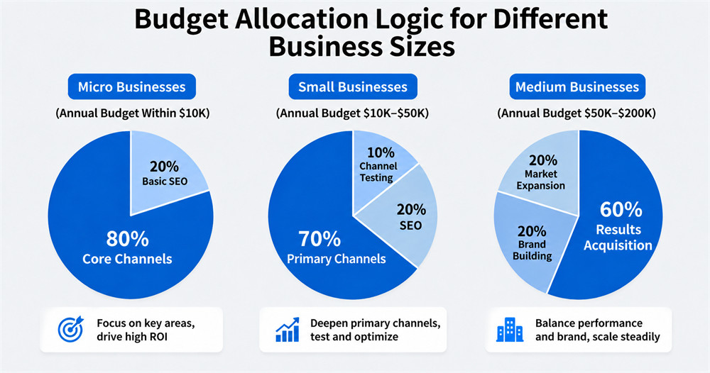 Budget Allocation Logic for Different Business Sizes Budget Allocation Logic for Different Business Sizes
