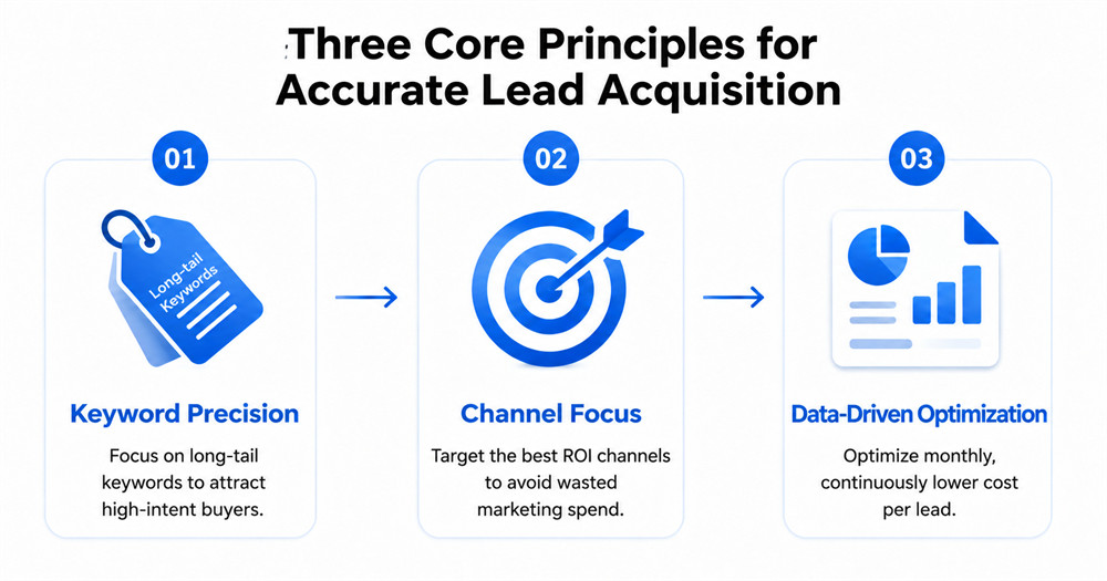 Three Core Principles for Accurate Lead Acquisition Three Core Principles for Accurate Lead Acquisition