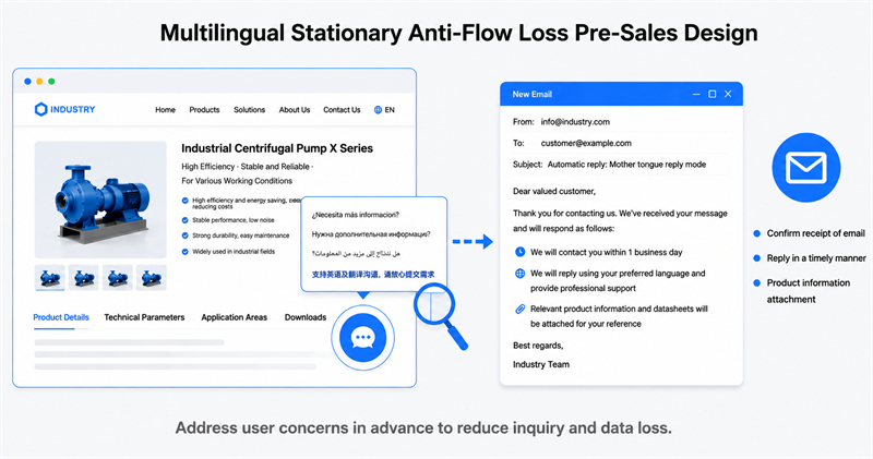 Multilingual Stationary Anti-Flow Loss Pre-Sales Design Multilingual Stationary Anti-Flow Loss Pre-Sales Design