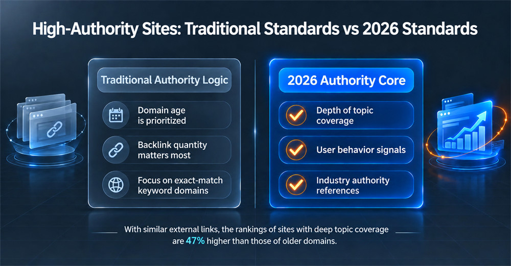 The Evolution of High-Authority Websites: Traditional Criteria vs. the 2026 Standard